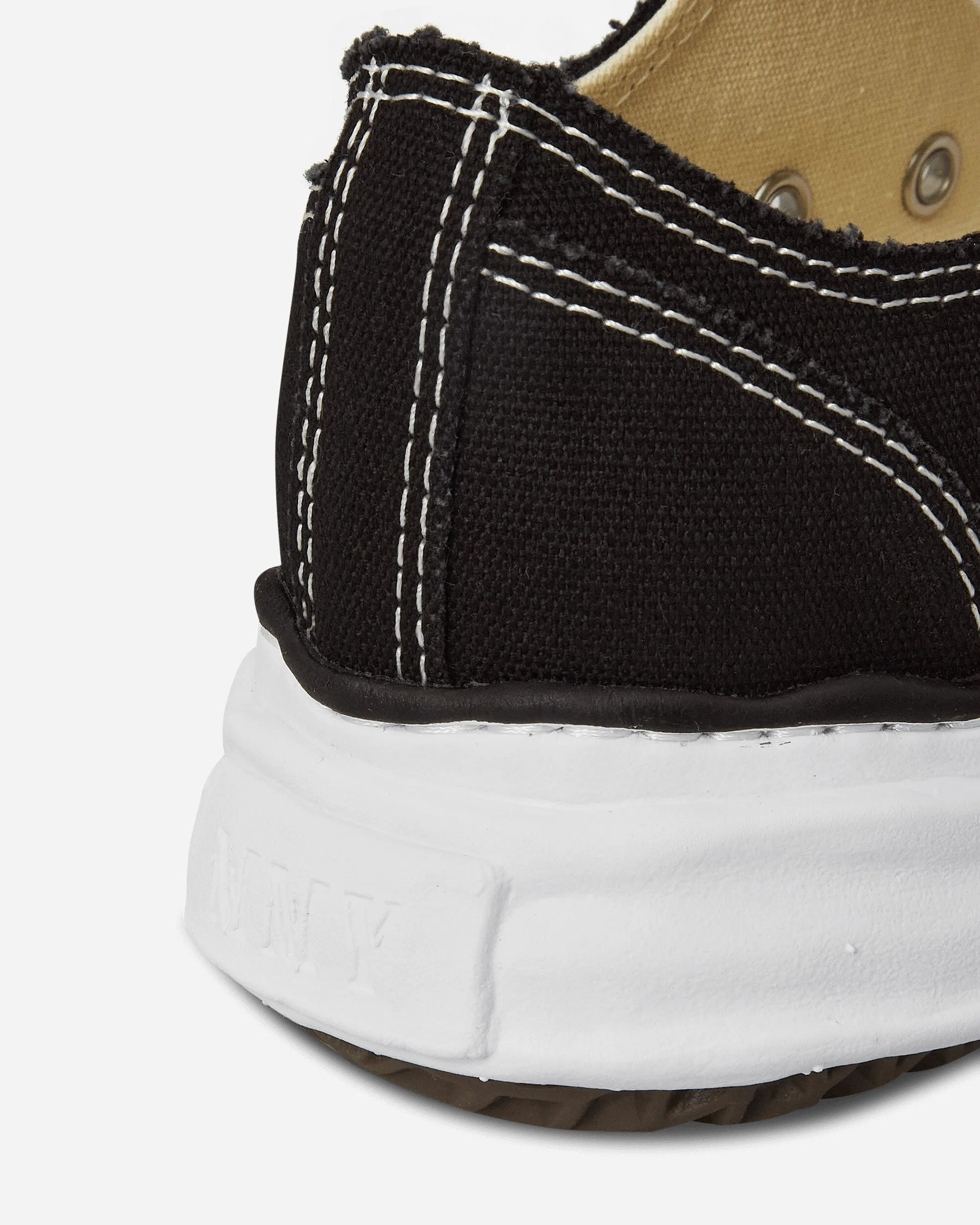 Peterson OG Sohlen Leinwand Niedrige Sneakers Schwarz