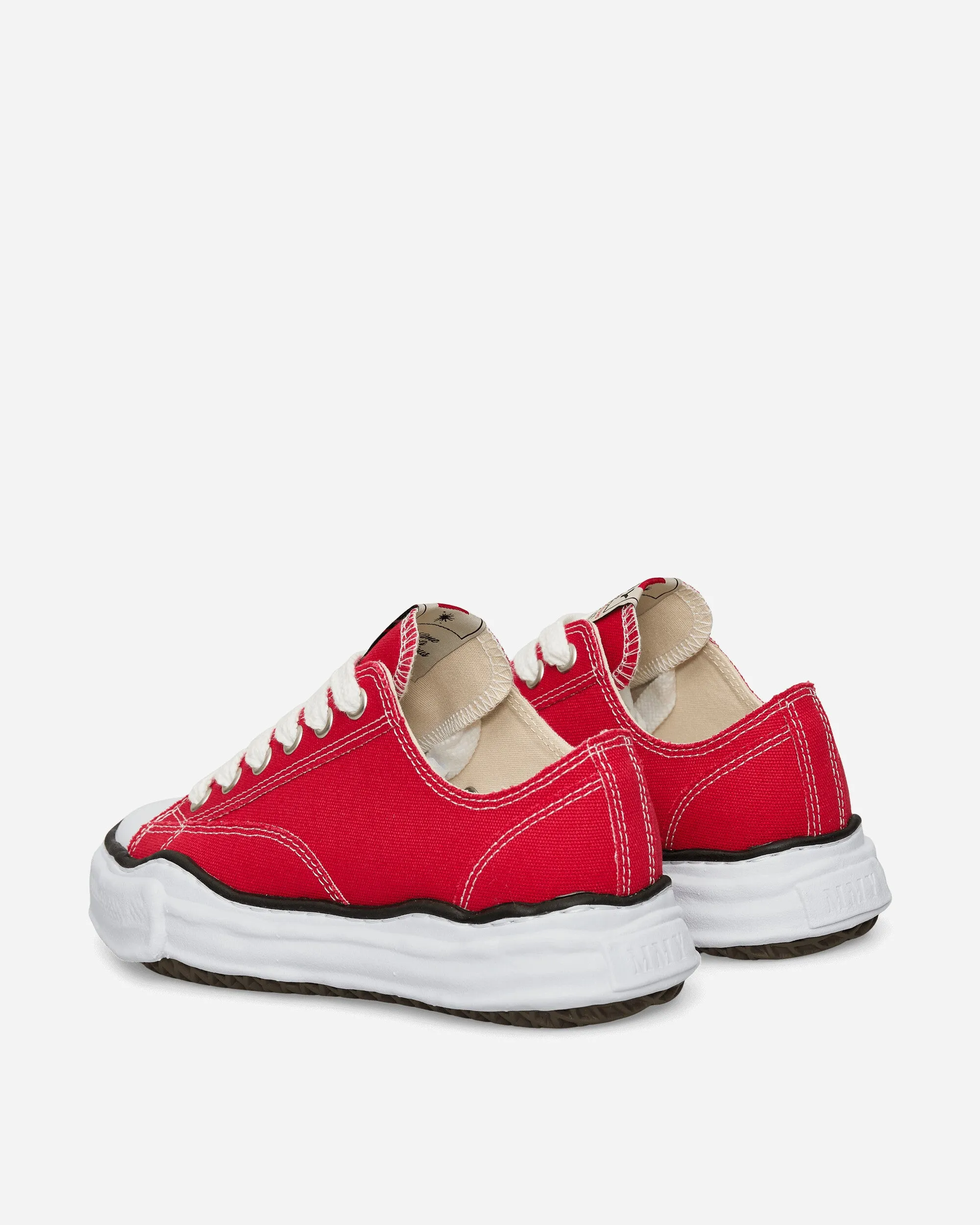 Peterson OG Sohlen Leinwand Niedrige Sneakers Rot