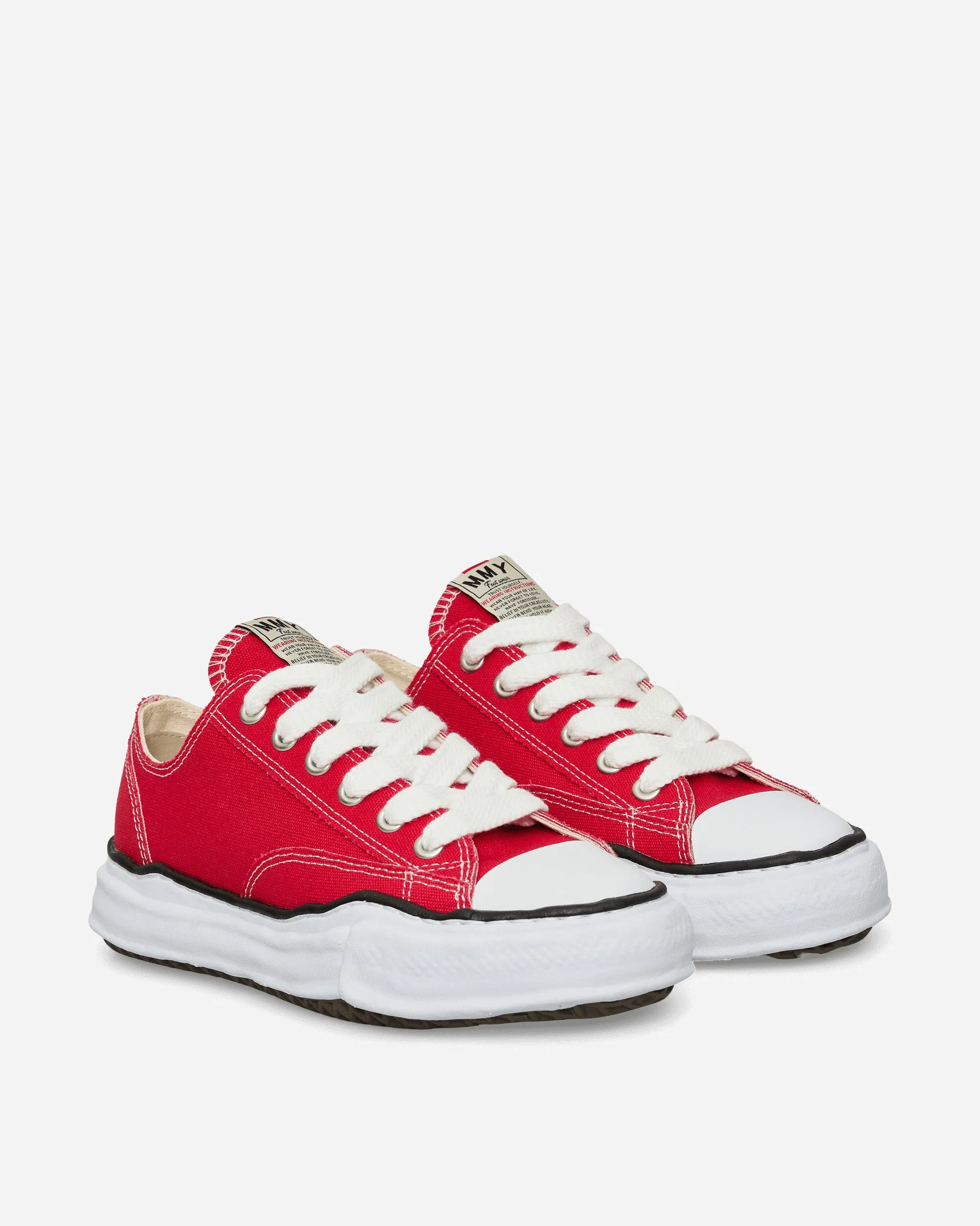 Peterson OG Sohlen Leinwand Niedrige Sneakers Rot