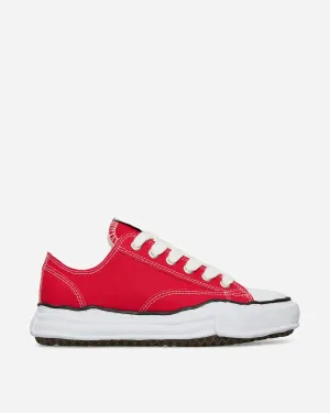 Peterson OG Sohlen Leinwand Niedrige Sneakers Rot