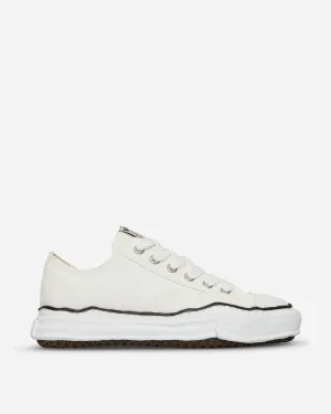 Peterson OG Sohlen Leinwand Low Sneakers Weiß