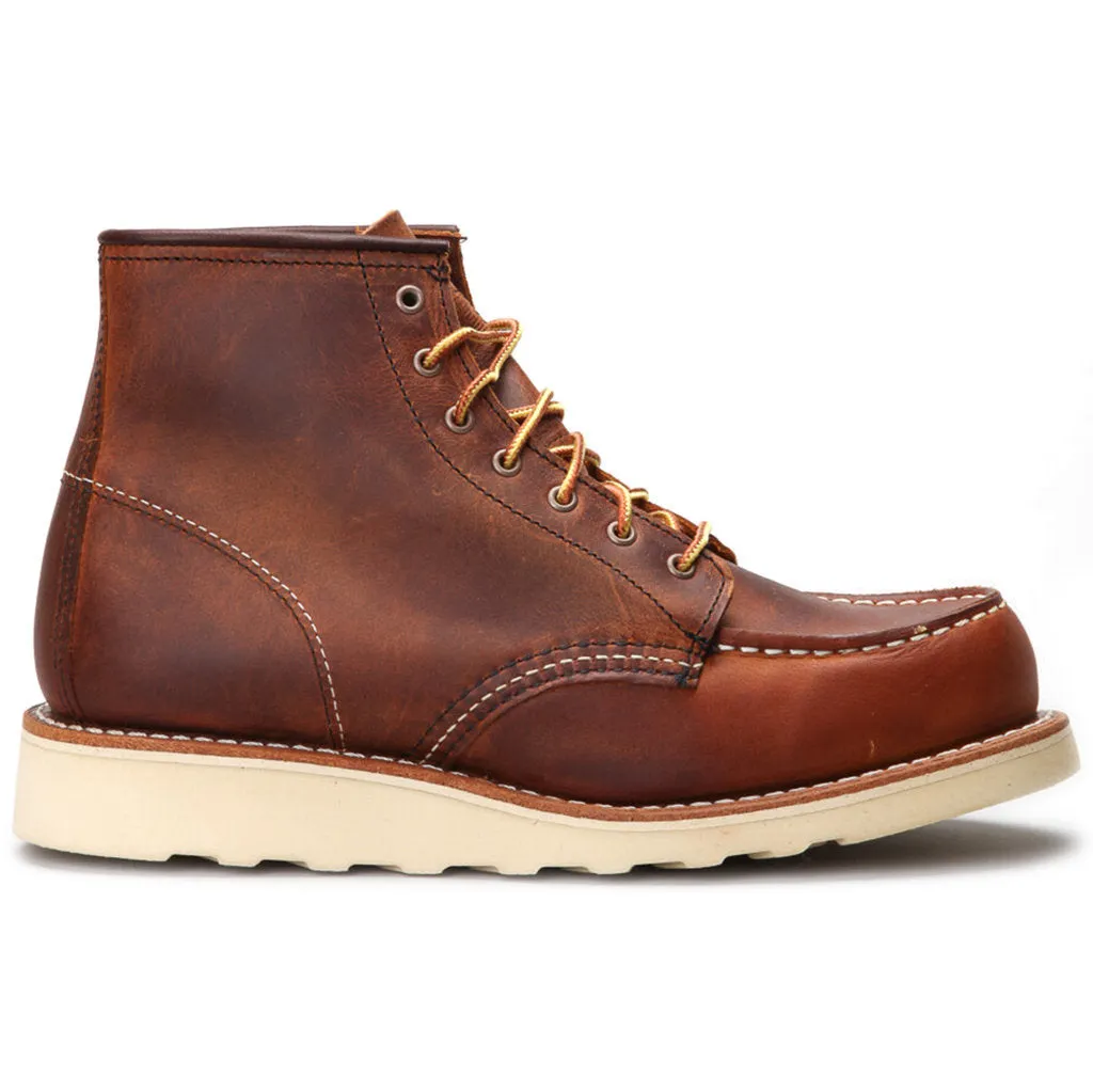 Red Wing Heritage Nubuck-Leder 6 Zoll Klassische Damen Moc-Toe-Stiefel