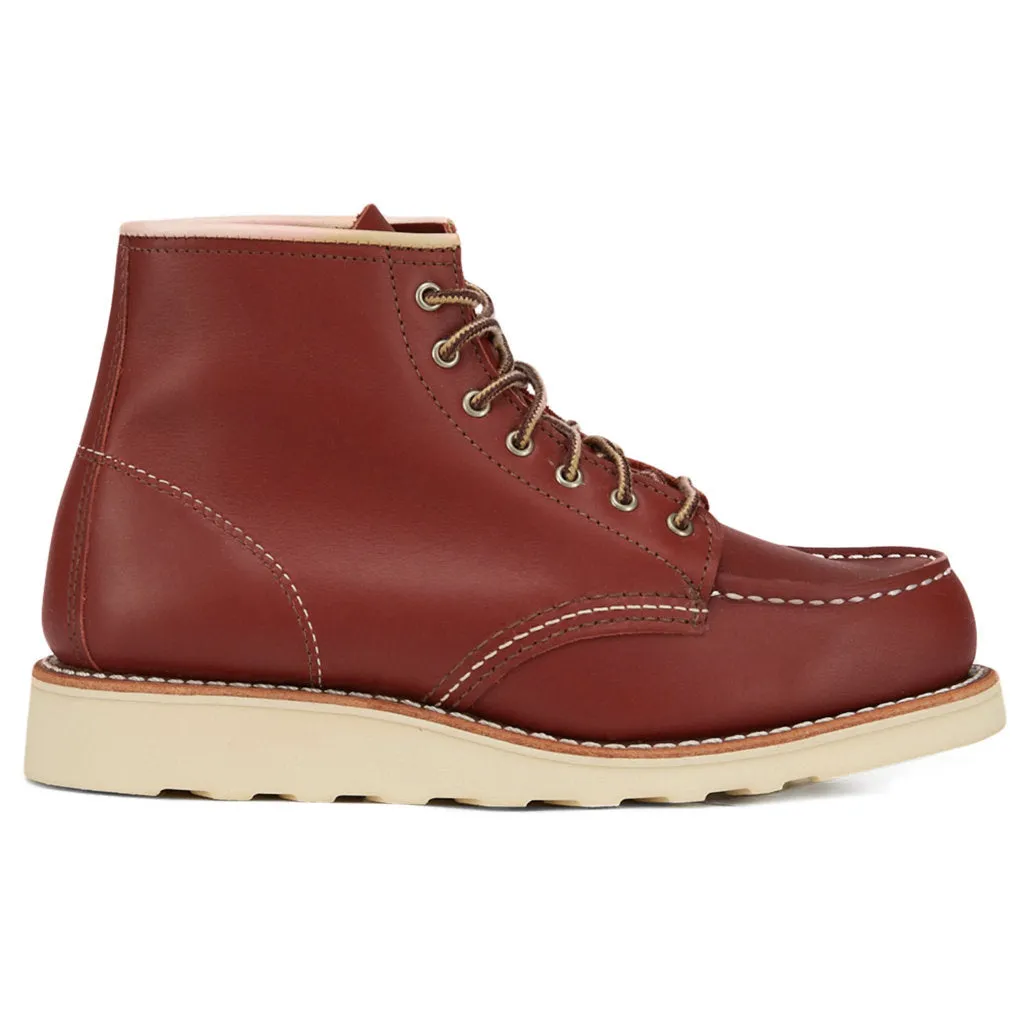 Red Wing Heritage Nubuck-Leder 6 Zoll Klassische Damen Moc-Toe-Stiefel