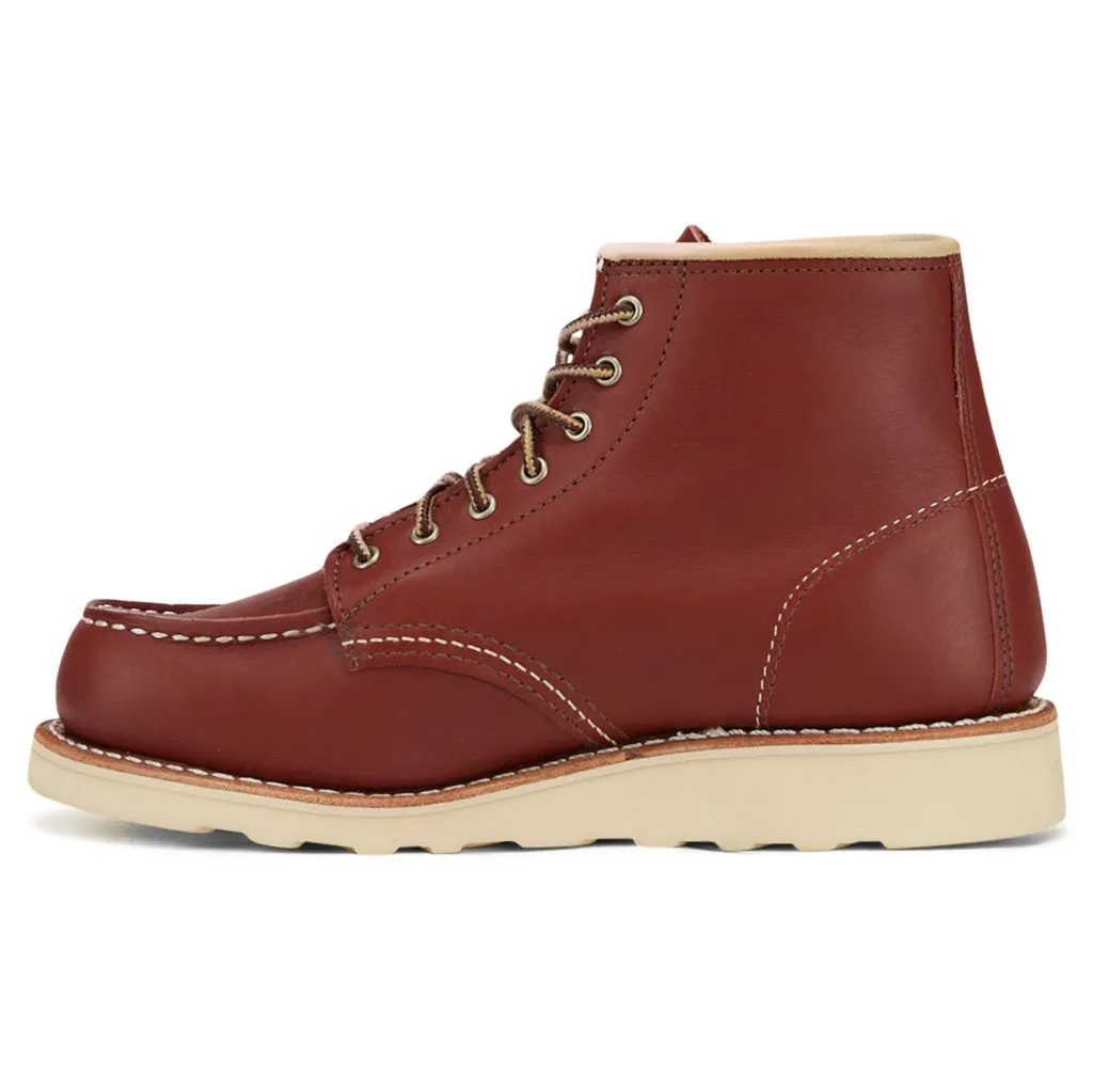Red Wing Heritage Nubuck-Leder 6 Zoll Klassische Damen Moc-Toe-Stiefel