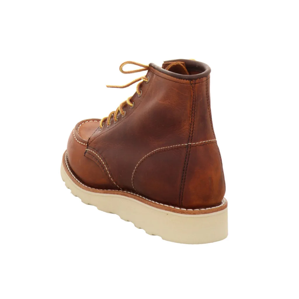 Red Wing Heritage Nubuck-Leder 6 Zoll Klassische Damen Moc-Toe-Stiefel