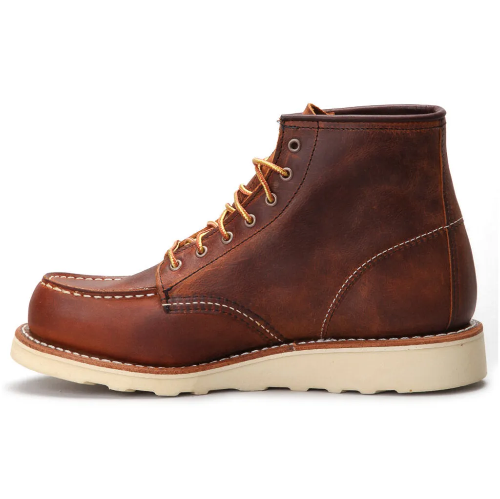 Red Wing Heritage Nubuck-Leder 6 Zoll Klassische Damen Moc-Toe-Stiefel