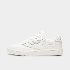 Reebok Damen Club C 85 Kreide / Kreide - Gritty Grey Reebok Schuhe