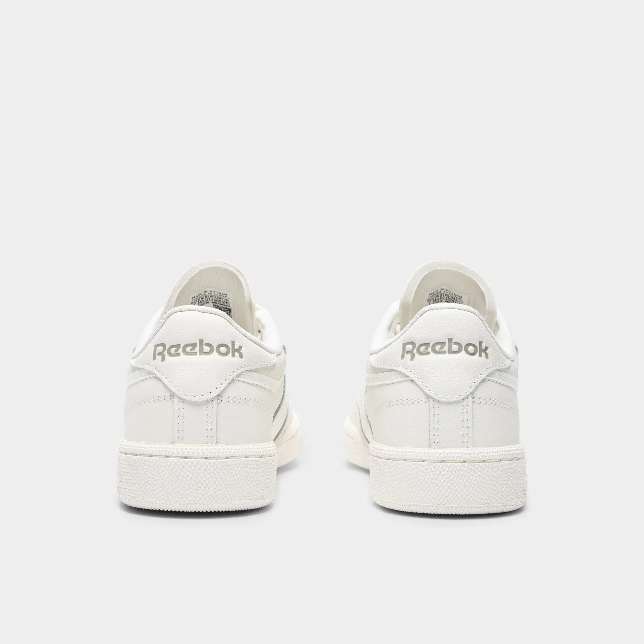 Reebok Damen Club C 85 Kreide / Kreide - Gritty Grey Reebok Schuhe