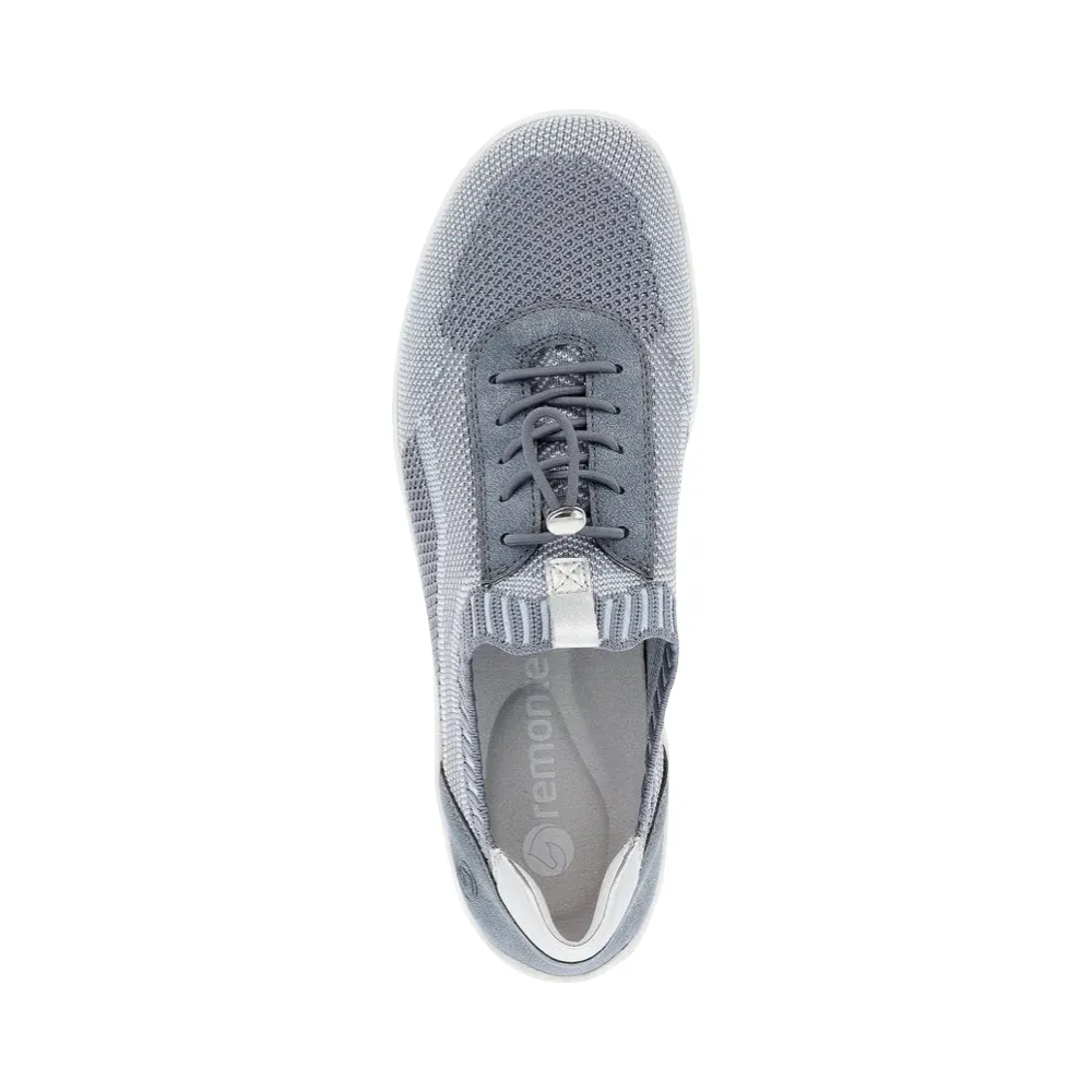 Remonte Damen Liv 18 Strick-Sneaker in Jeansblau