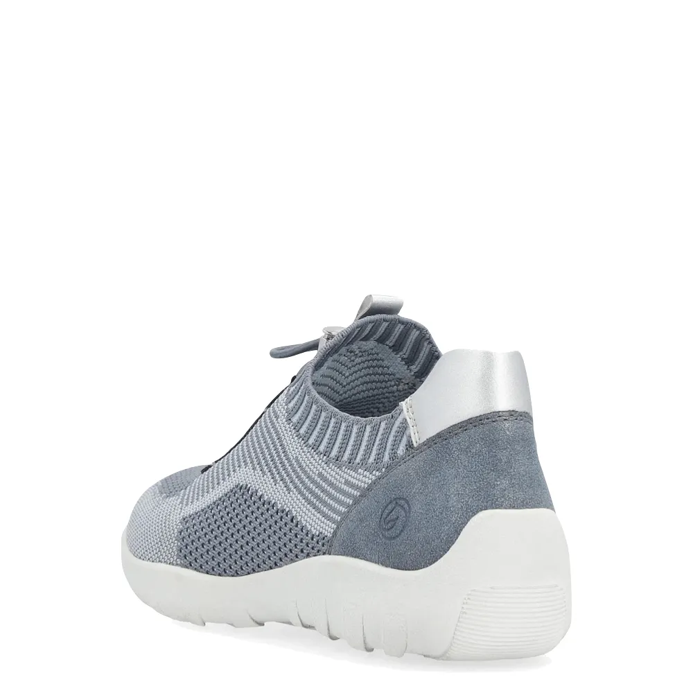 Remonte Damen Liv 18 Strick-Sneaker in Jeansblau