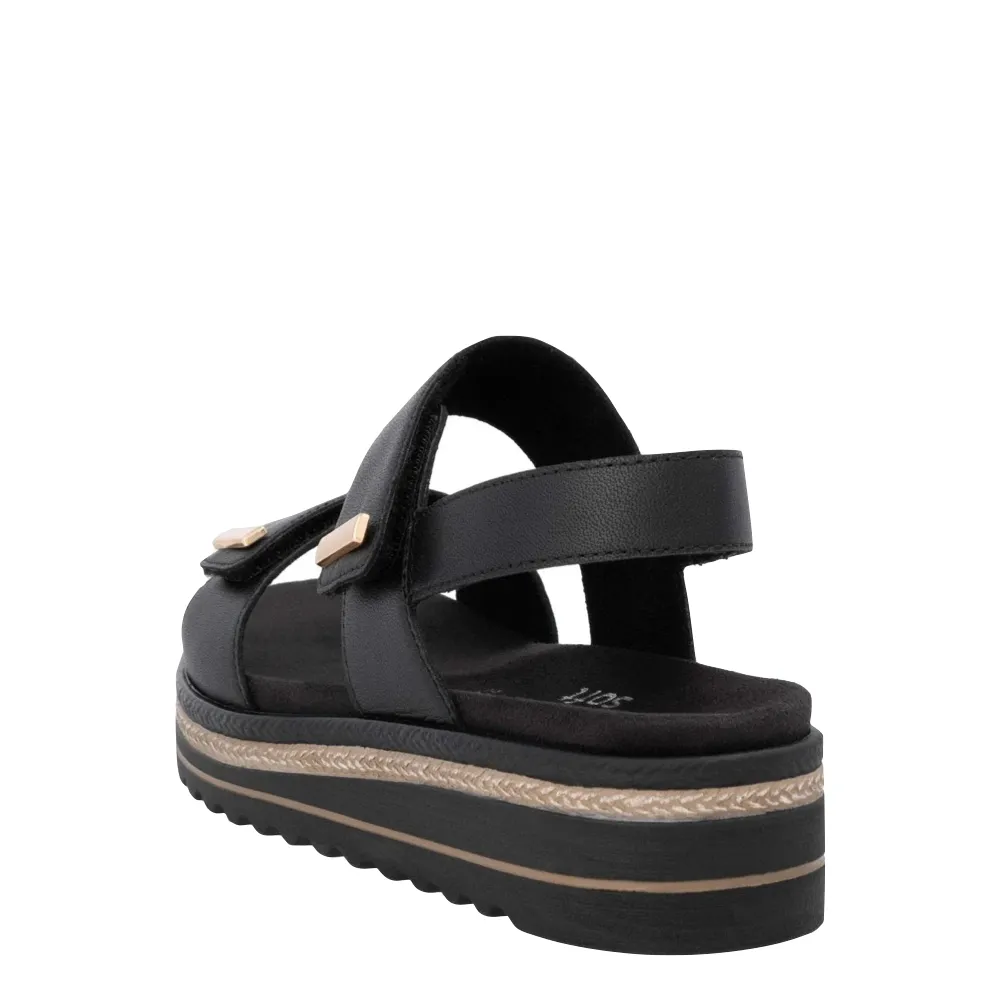 Remote Women's Jocelyn 59 Sandale in Schwarz
