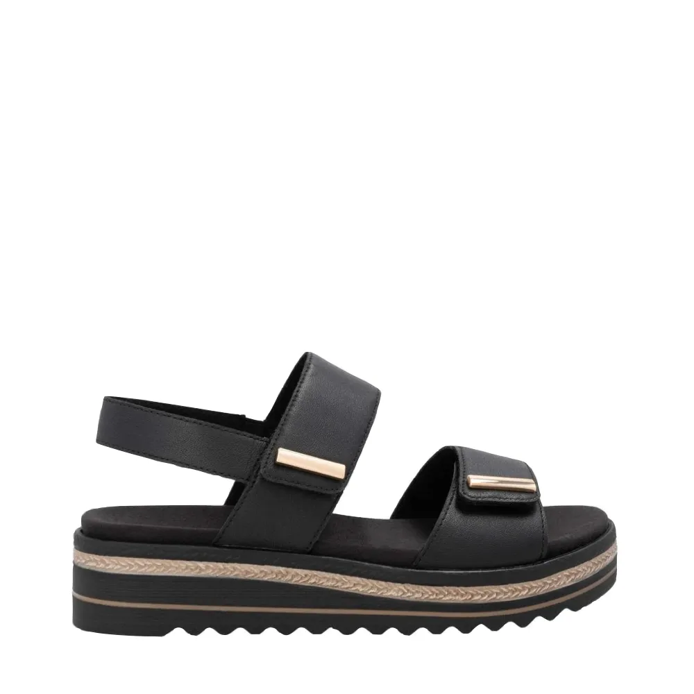 Remote Women's Jocelyn 59 Sandale in Schwarz