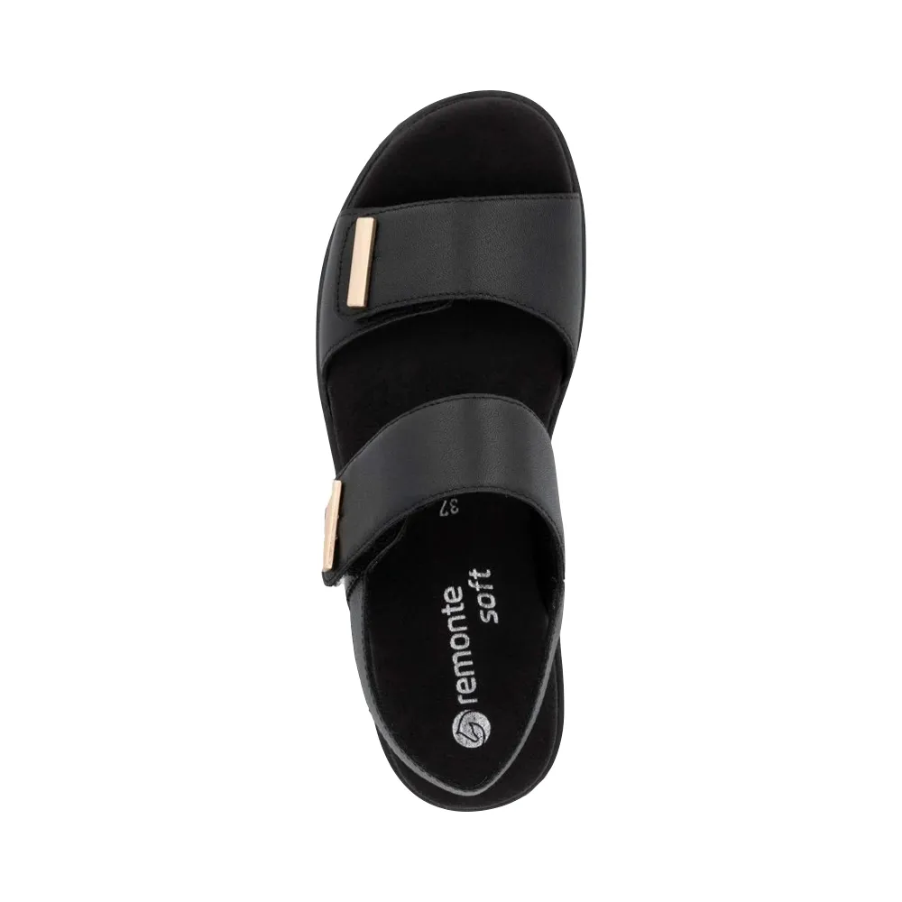 Remote Women's Jocelyn 59 Sandale in Schwarz