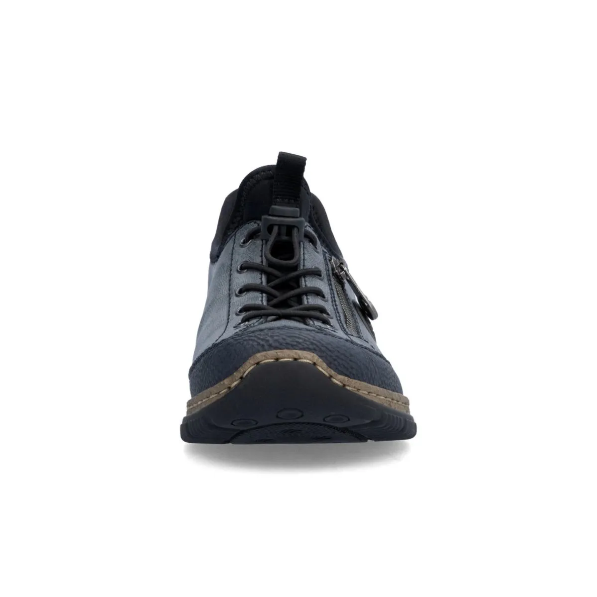 Rieker Damen N3267-14 Kitty Pazifik/Atlantik/Schwarz Leder Rieker Schuhe