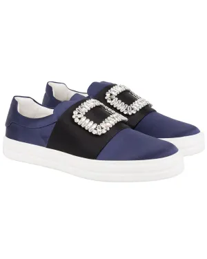 Roger Vivier Sneaky Viv Strass Satin Sneaker Schuhe_Roger-Vivier