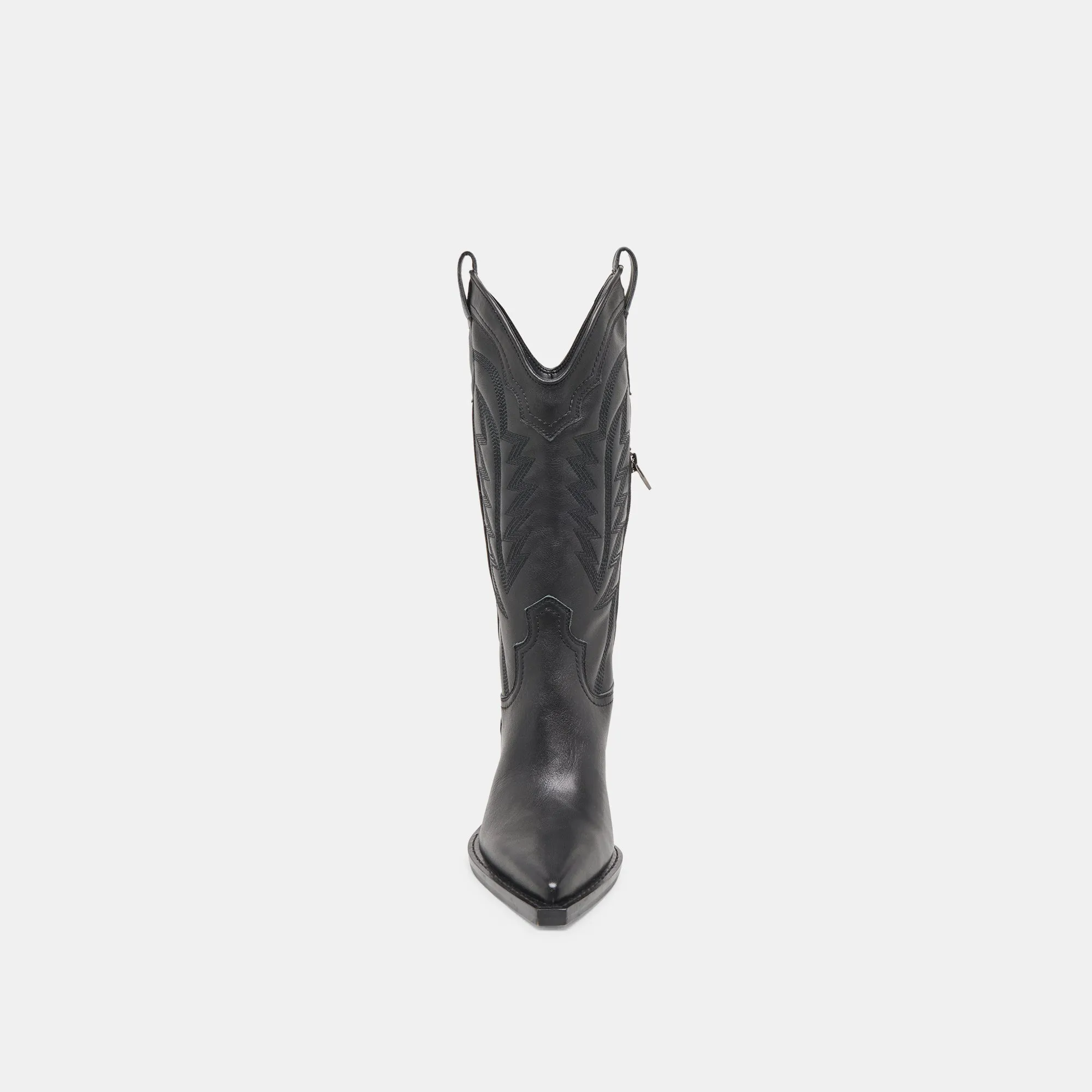 RYLAND STIEFEL AUS SCHWARZEM LEDER