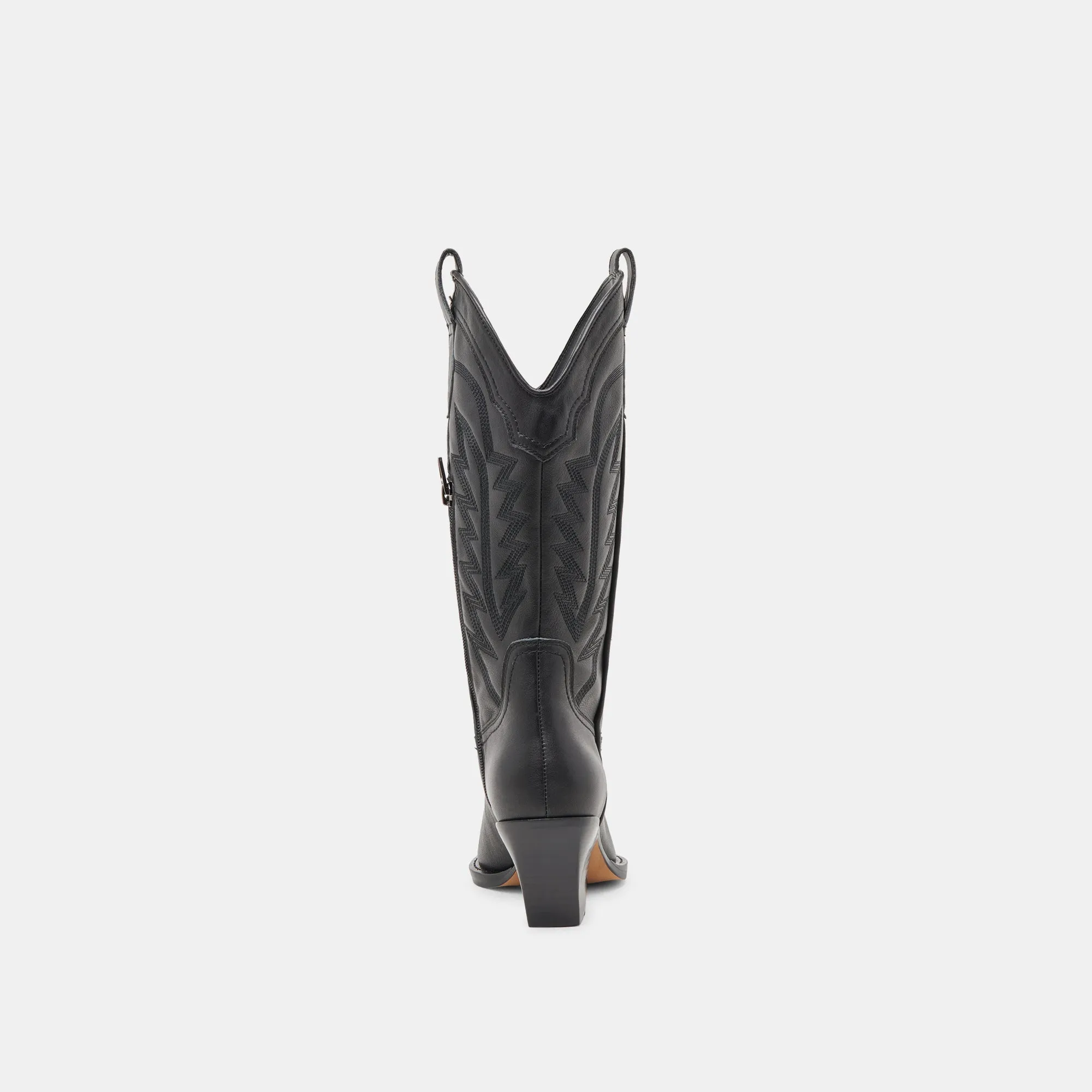 RYLAND STIEFEL AUS SCHWARZEM LEDER