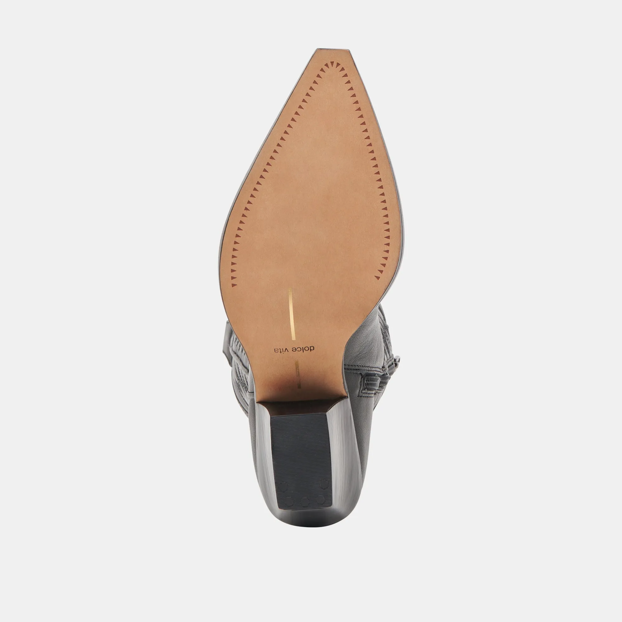 RYLAND STIEFEL AUS SCHWARZEM LEDER