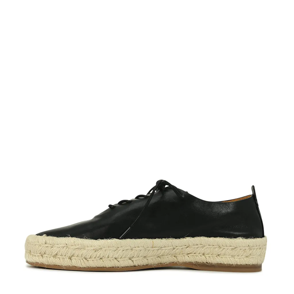 SEASPRAY ESPADRILLE SNEAKERS AUS LEDER