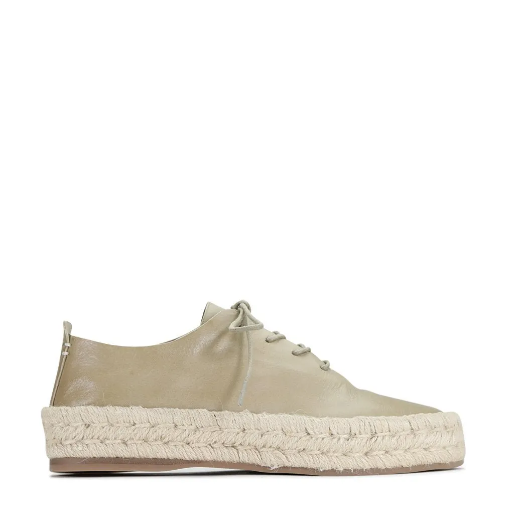 SEASPRAY ESPADRILLE SNEAKERS AUS LEDER