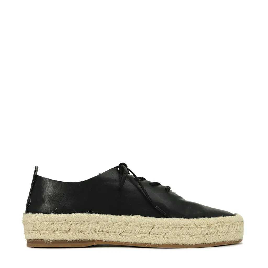SEASPRAY ESPADRILLE SNEAKERS AUS LEDER