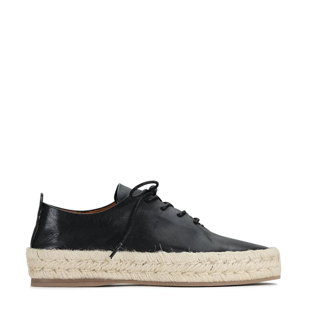 SEASPRAY ESPADRILLE SNEAKERS AUS LEDER
