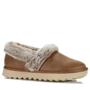 Skechers Cozy Up 169027 Kastanienbraune Schuhe_Skechers