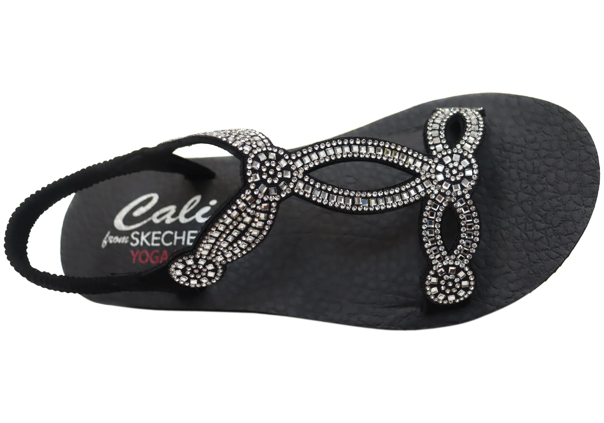 Skechers Damen Bequeme Meditation Resorts Sandalen Skechers Schuhe