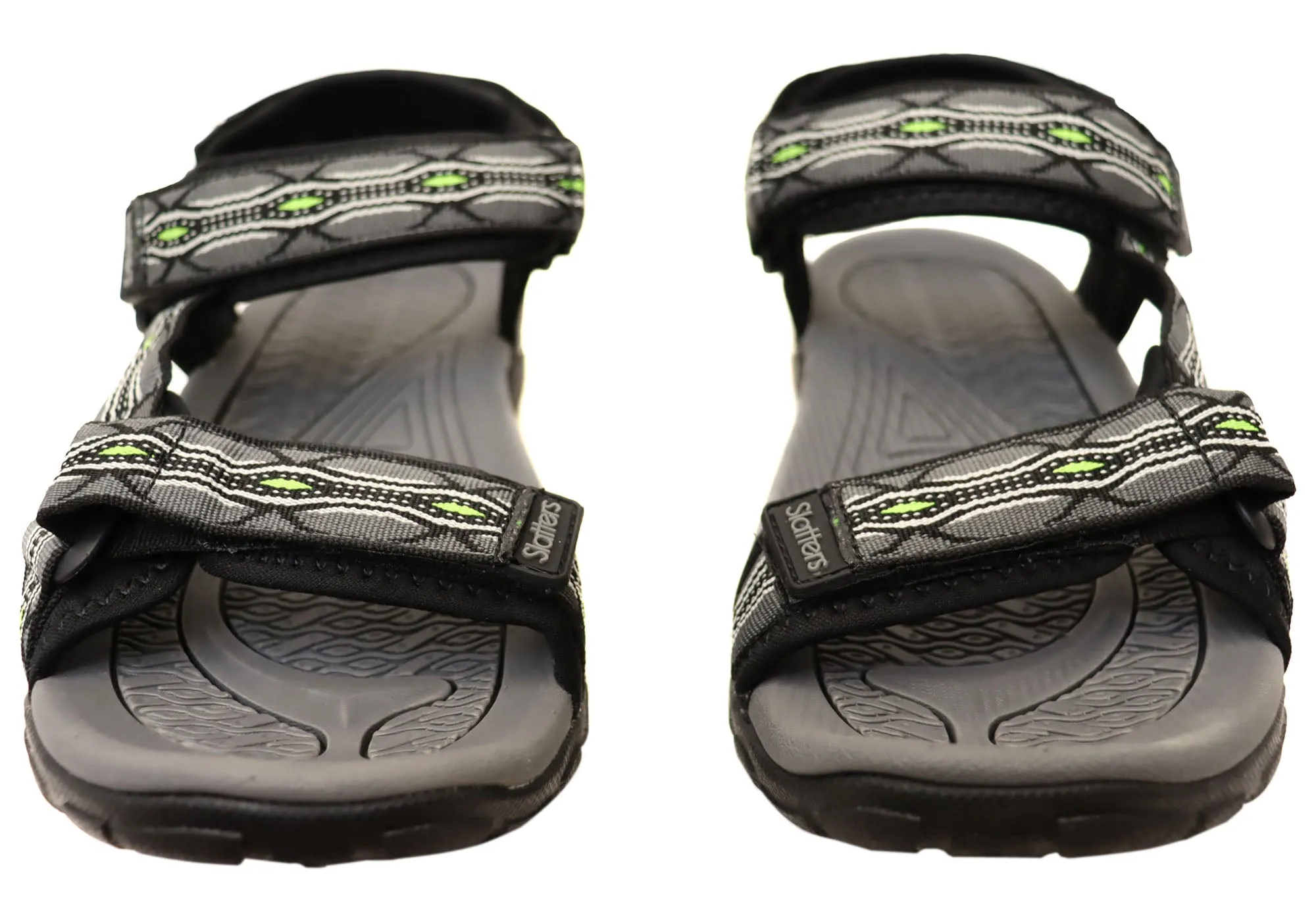 Slatters Breakwater Herren Bequeme Verstellbare Sandalen Slatters Schuhe