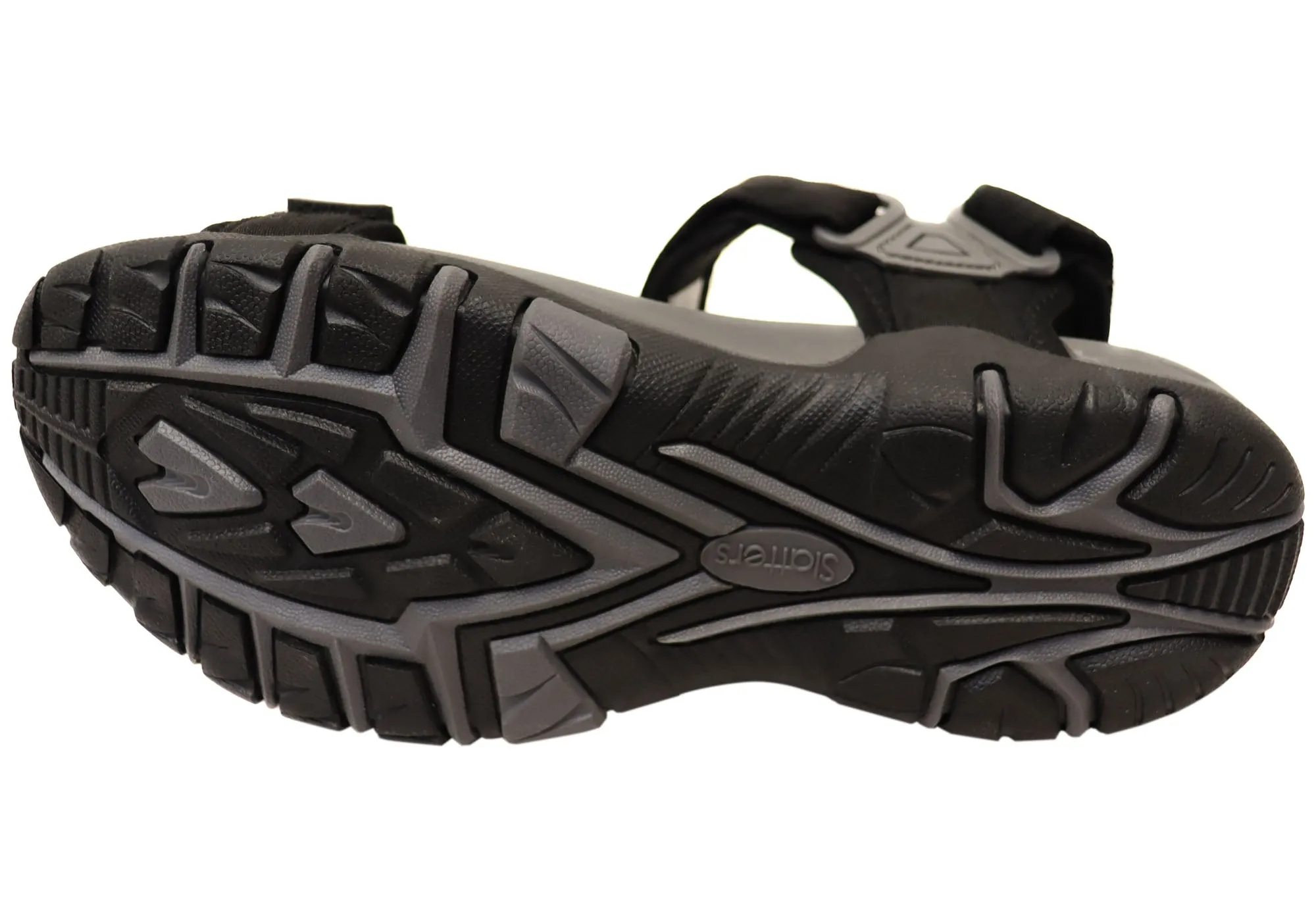 Slatters Breakwater Herren Bequeme Verstellbare Sandalen Slatters Schuhe