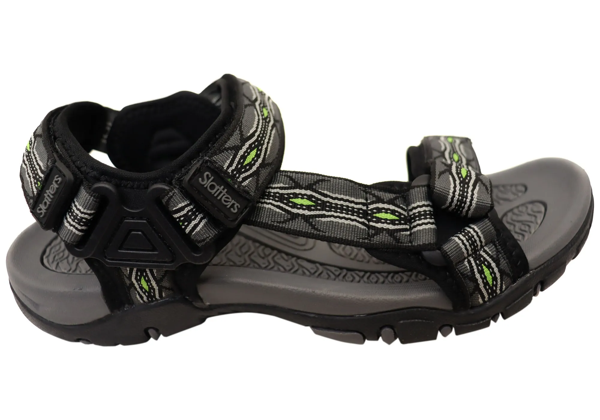Slatters Breakwater Herren Bequeme Verstellbare Sandalen Slatters Schuhe