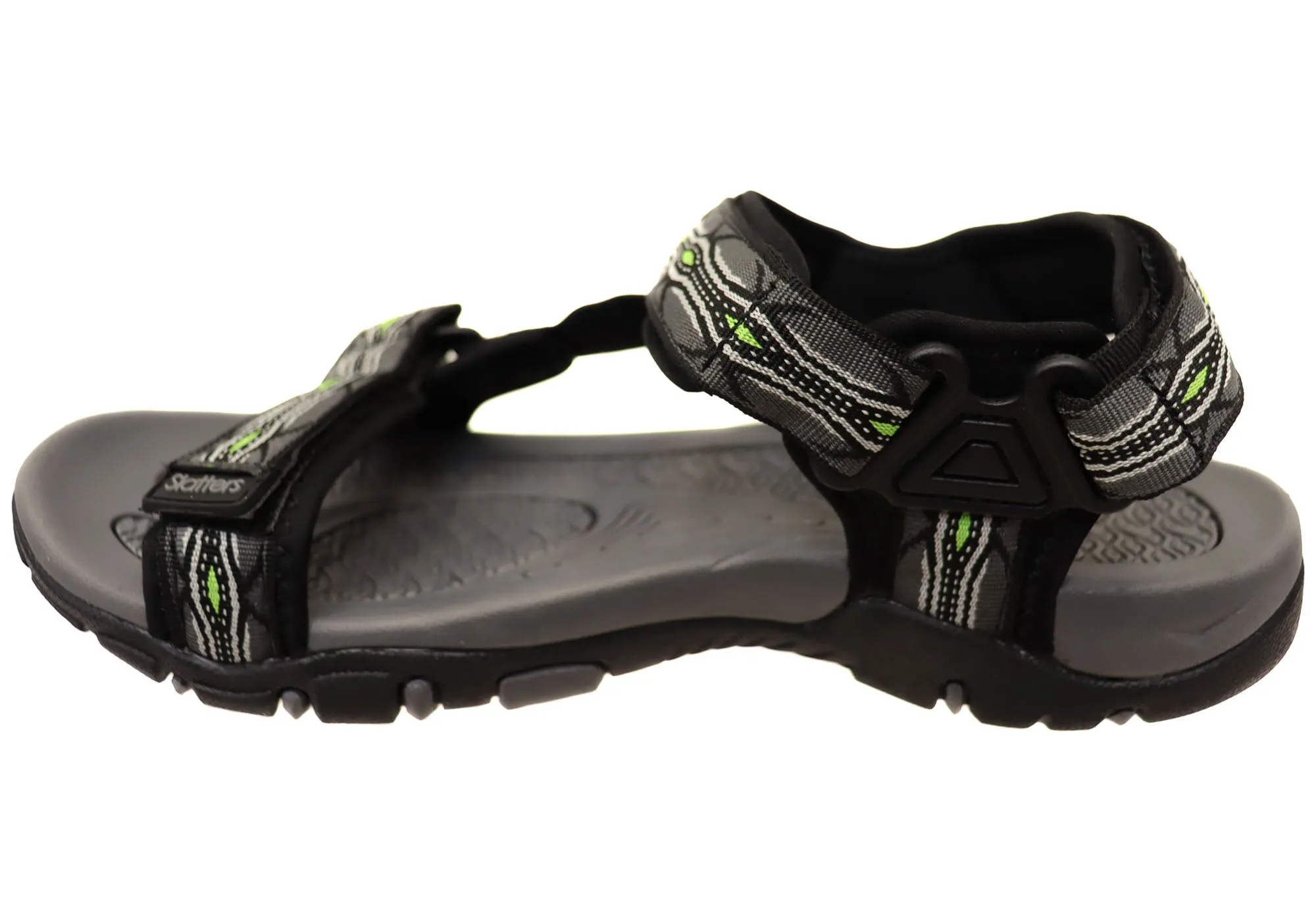 Slatters Breakwater Herren Bequeme Verstellbare Sandalen Slatters Schuhe