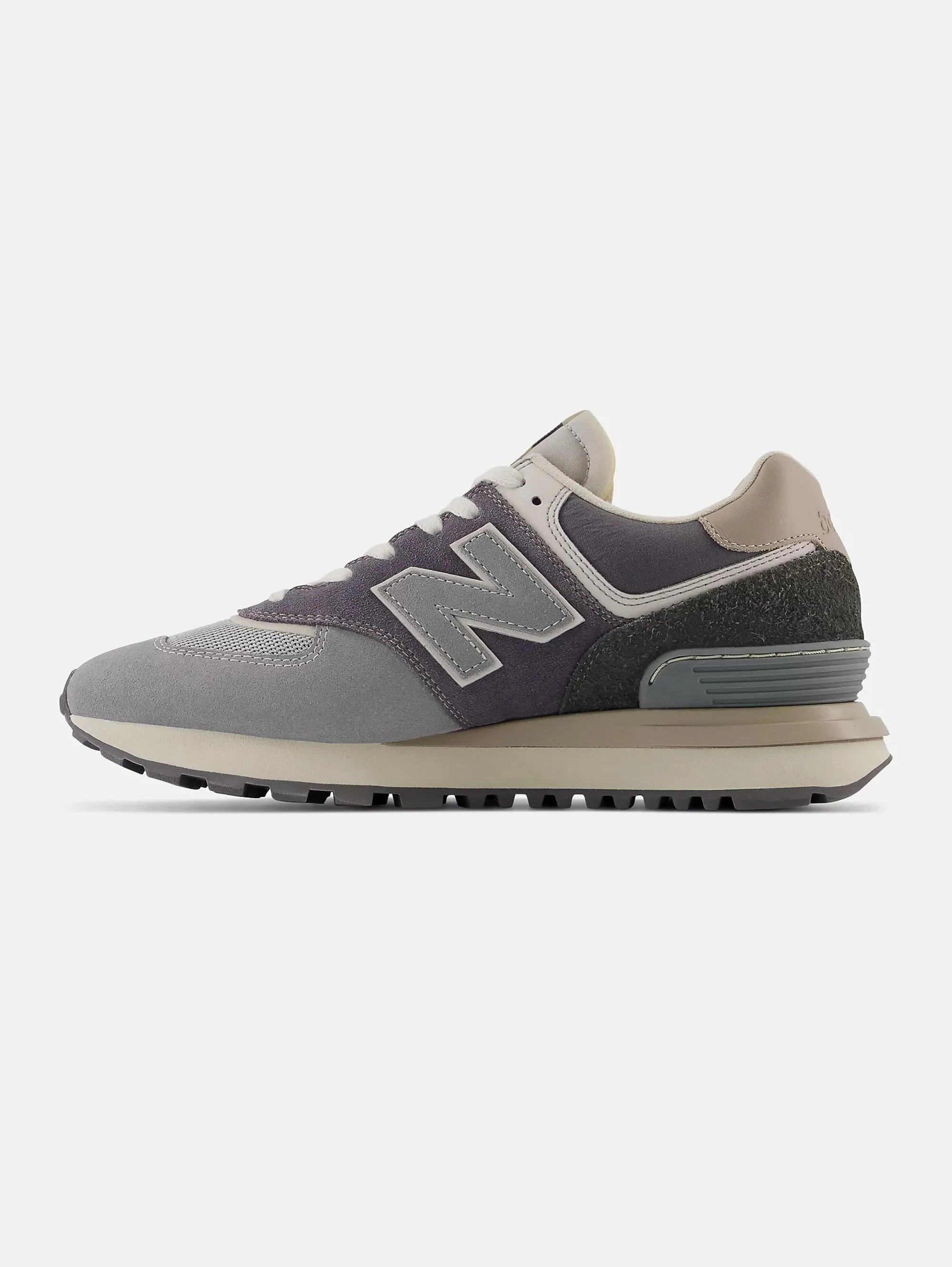 Sneakers in Wildleder 574 Grau Apollo