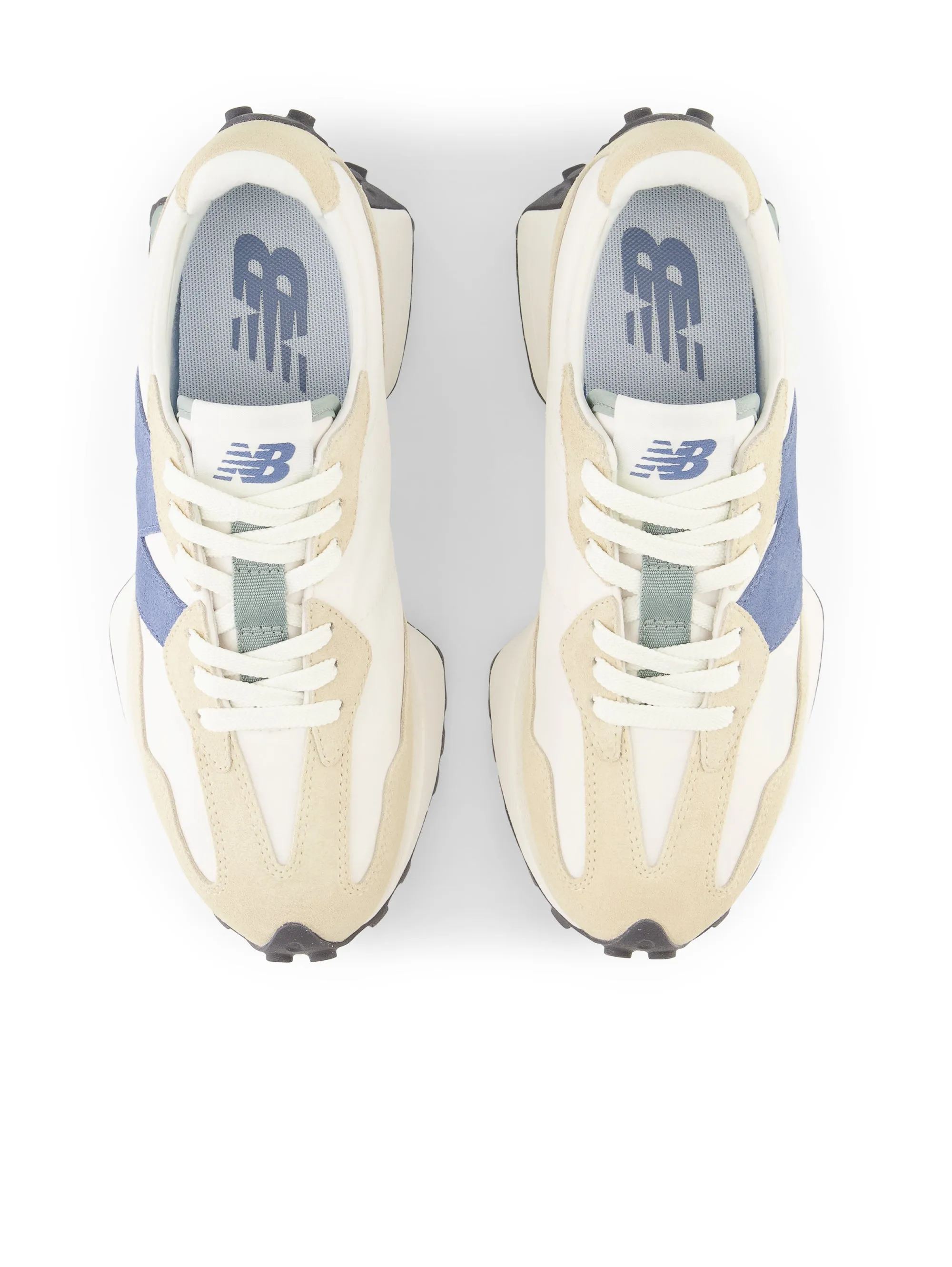 Retrò Sneakers 327 Blau Mercurio
