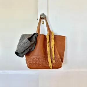 Der Mohinders Leder Shopper