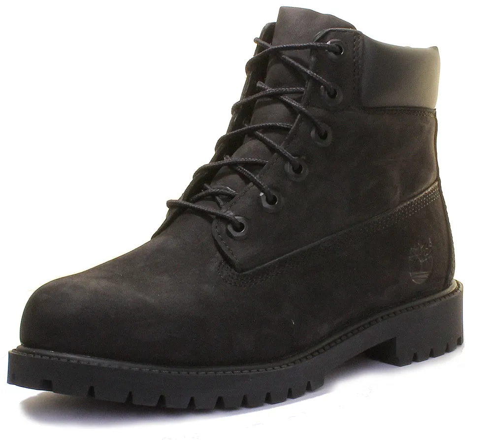 Timberland 6-Zoll-Knöchelstiefel in Schwarz für Jugendliche Schuhe Timberland