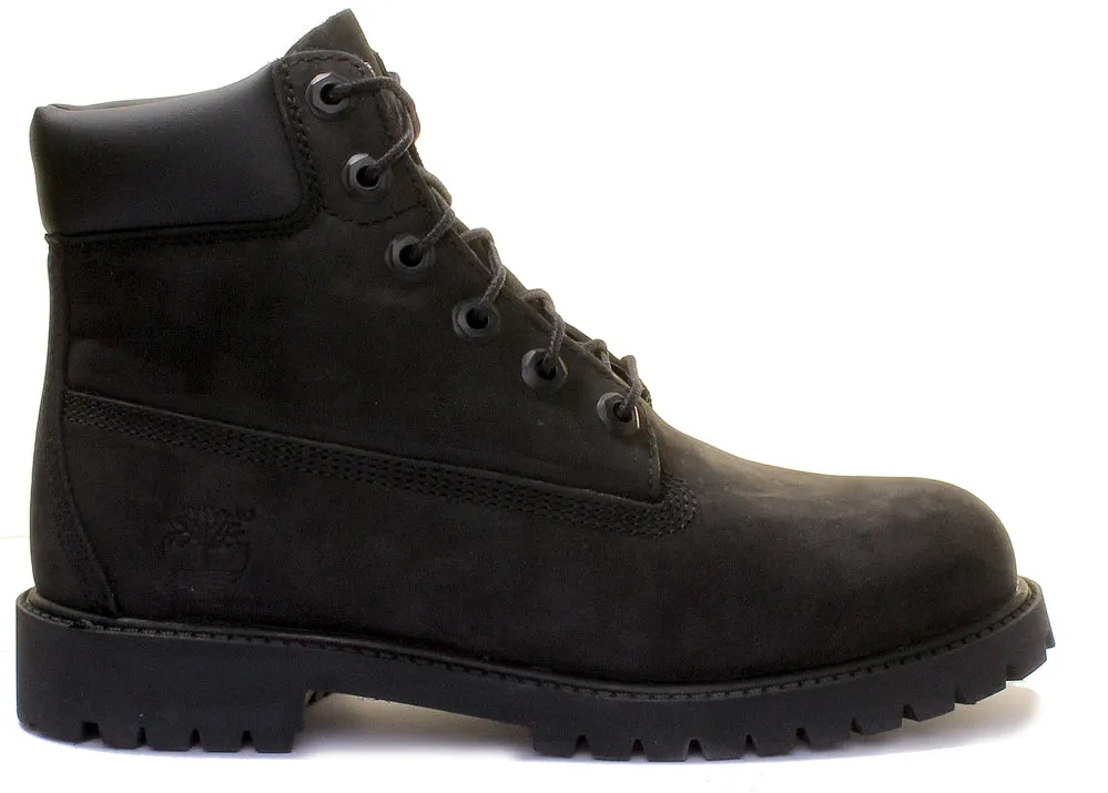 Timberland 6-Zoll-Knöchelstiefel in Schwarz für Jugendliche Schuhe Timberland