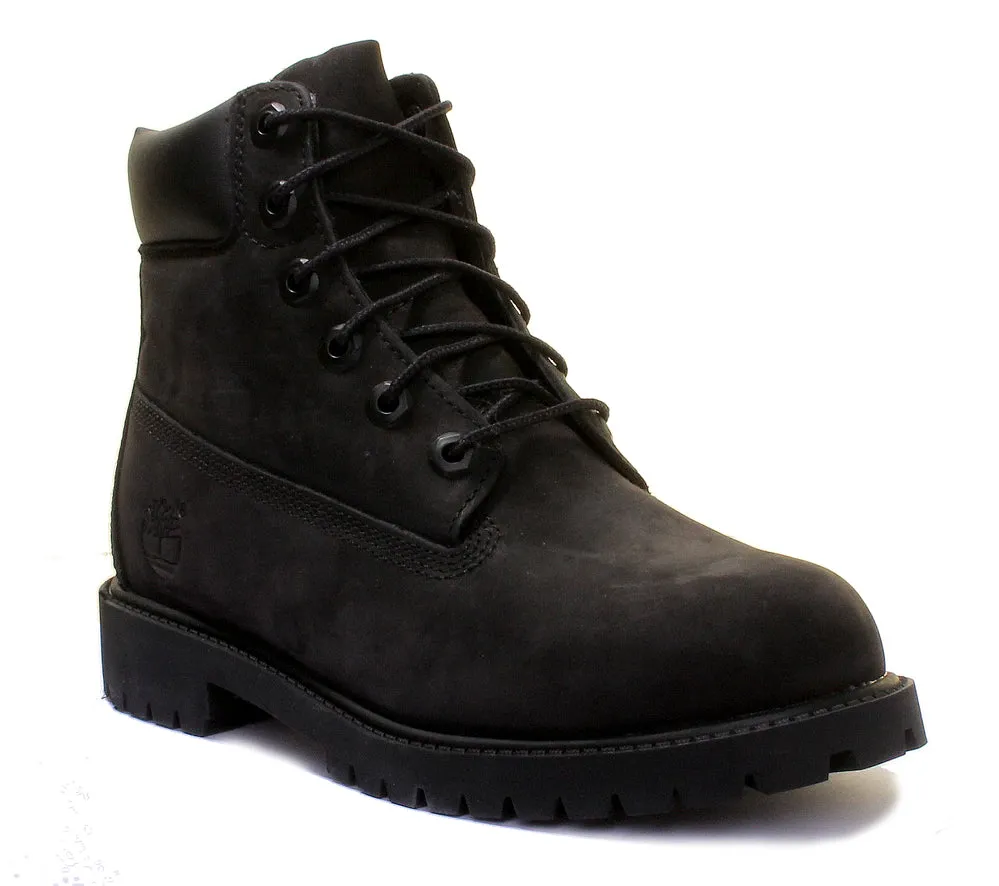 Timberland 6-Zoll-Knöchelstiefel in Schwarz für Jugendliche Schuhe Timberland