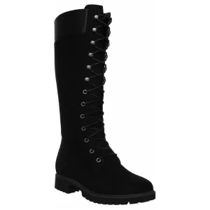 Timberland Premium 14-Zoll Nubukleder Stiefel für Damen in Wadenhöhe