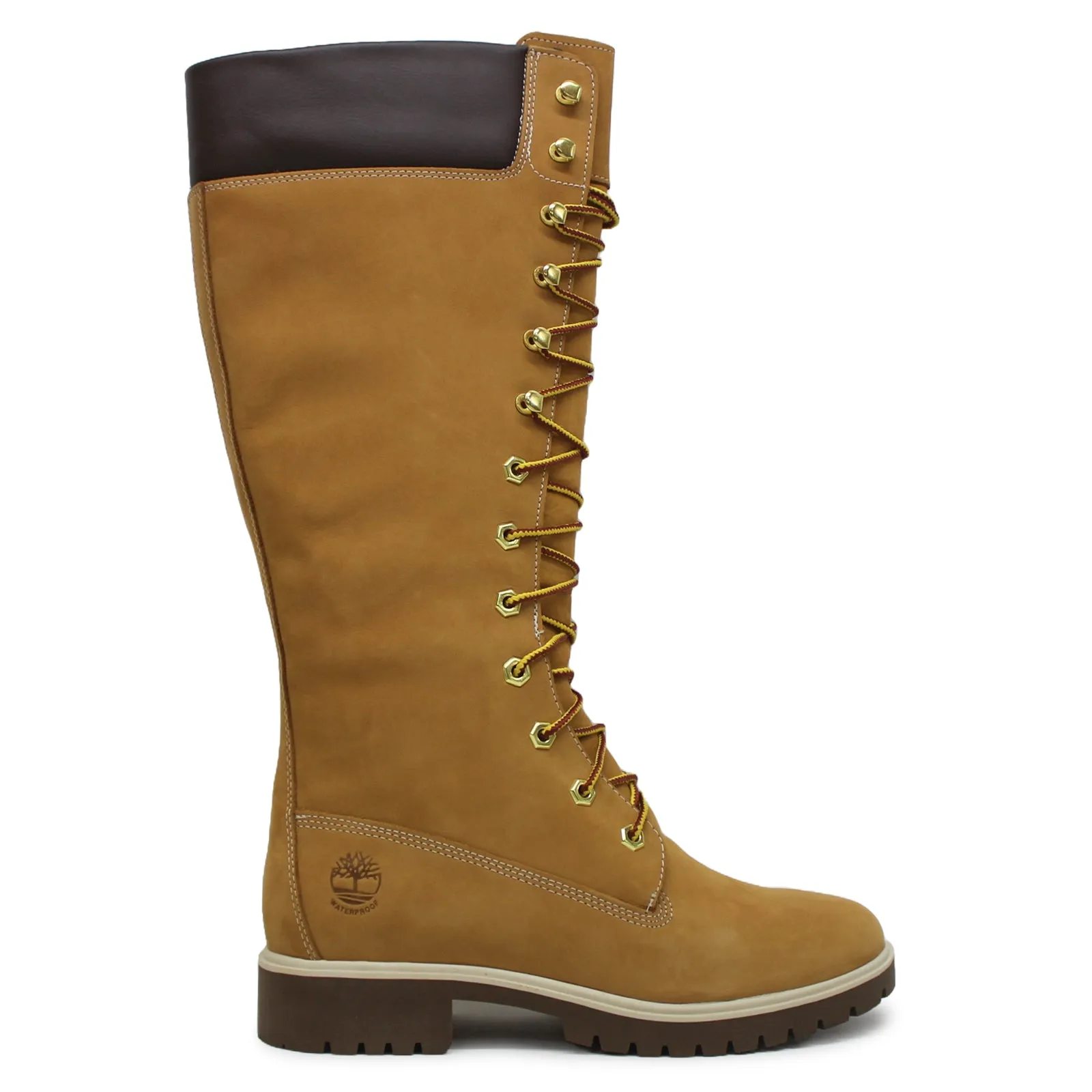 Timberland Premium 14-Zoll Nubukleder Stiefel für Damen in Wadenhöhe