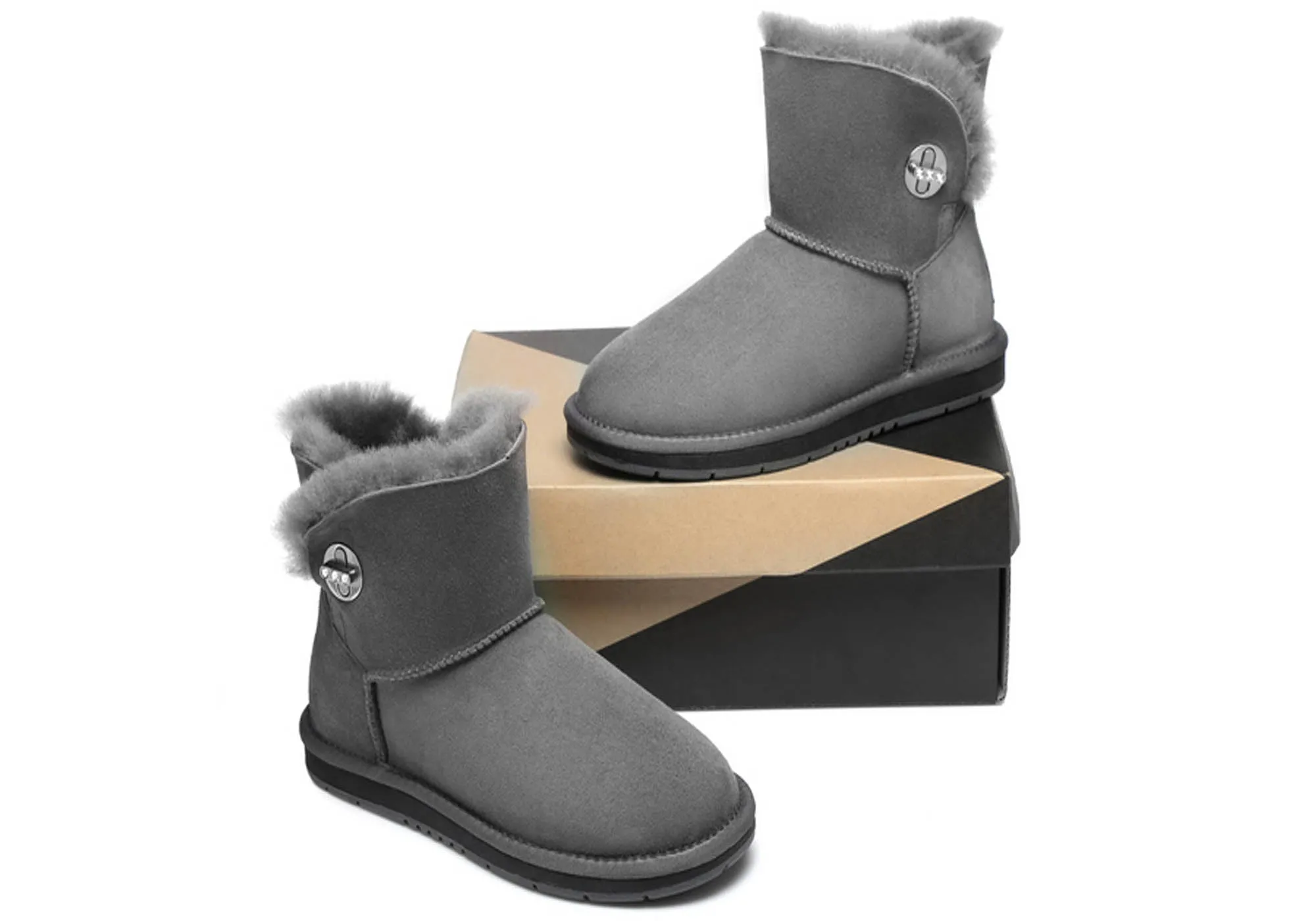 UGG Australian Shepherd Unisex Bequeme Mini Layton Stiefel UGG Schuhe