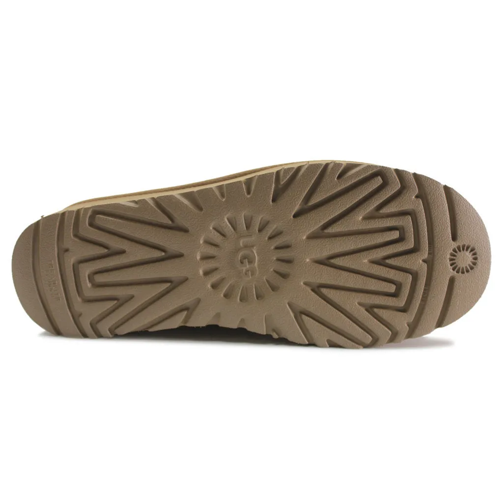 Ugg Classic Mini Wildleder Plateau-Stiefel für Damen