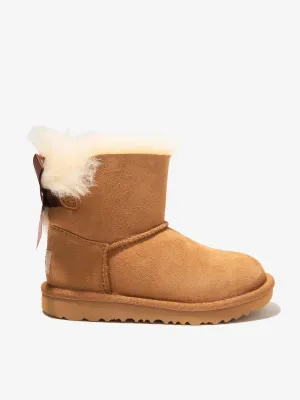 UGG Mädchen Mini Bailey Bow II Stiefel in Braun