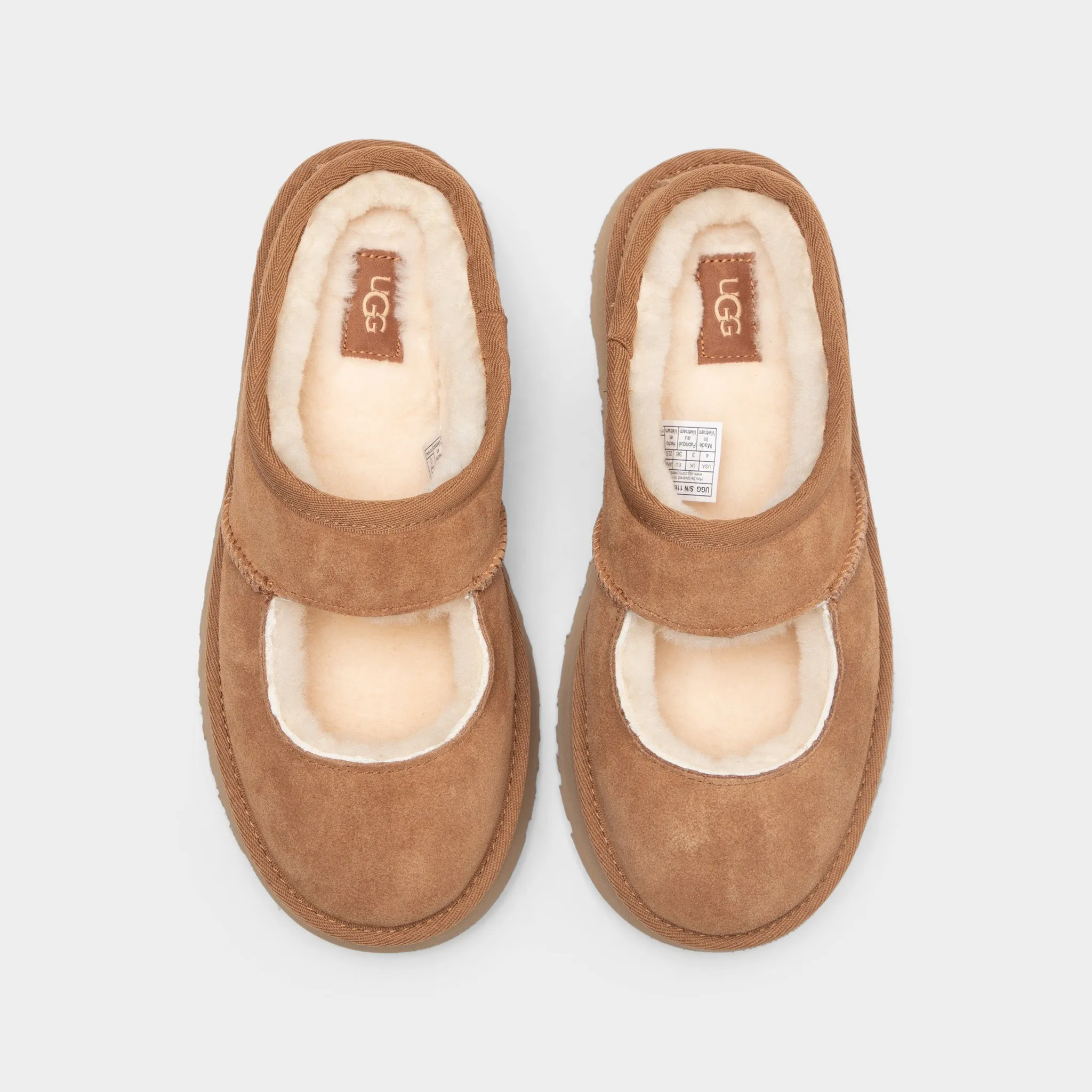 UGG Juniors' Bea Mary Jane / Kastanienbraune Ugg-Schuhe