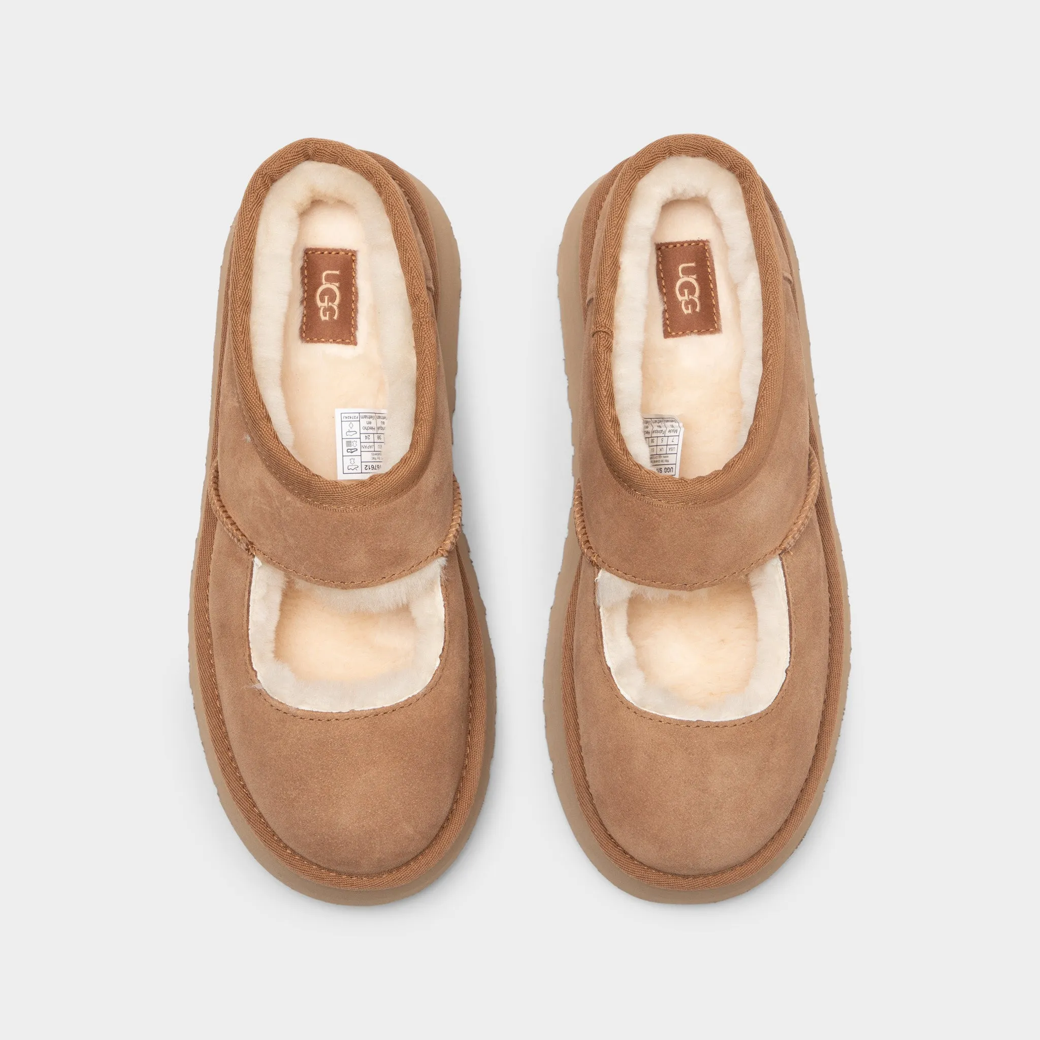 UGG Damen Bea Mary Jane / Kastanienbraune Ugg Schuhe