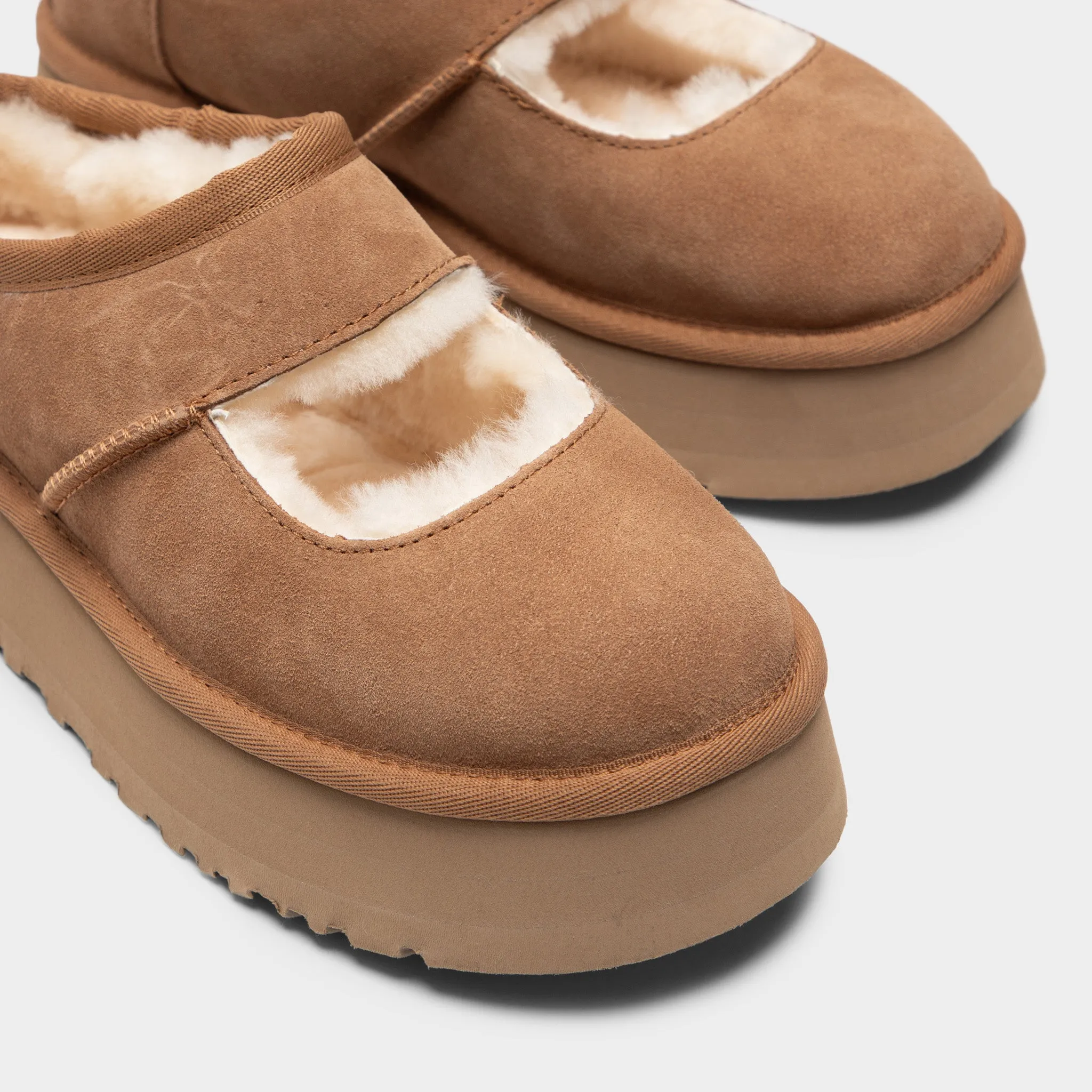 UGG Damen Bea Mary Jane / Kastanienbraune Ugg Schuhe