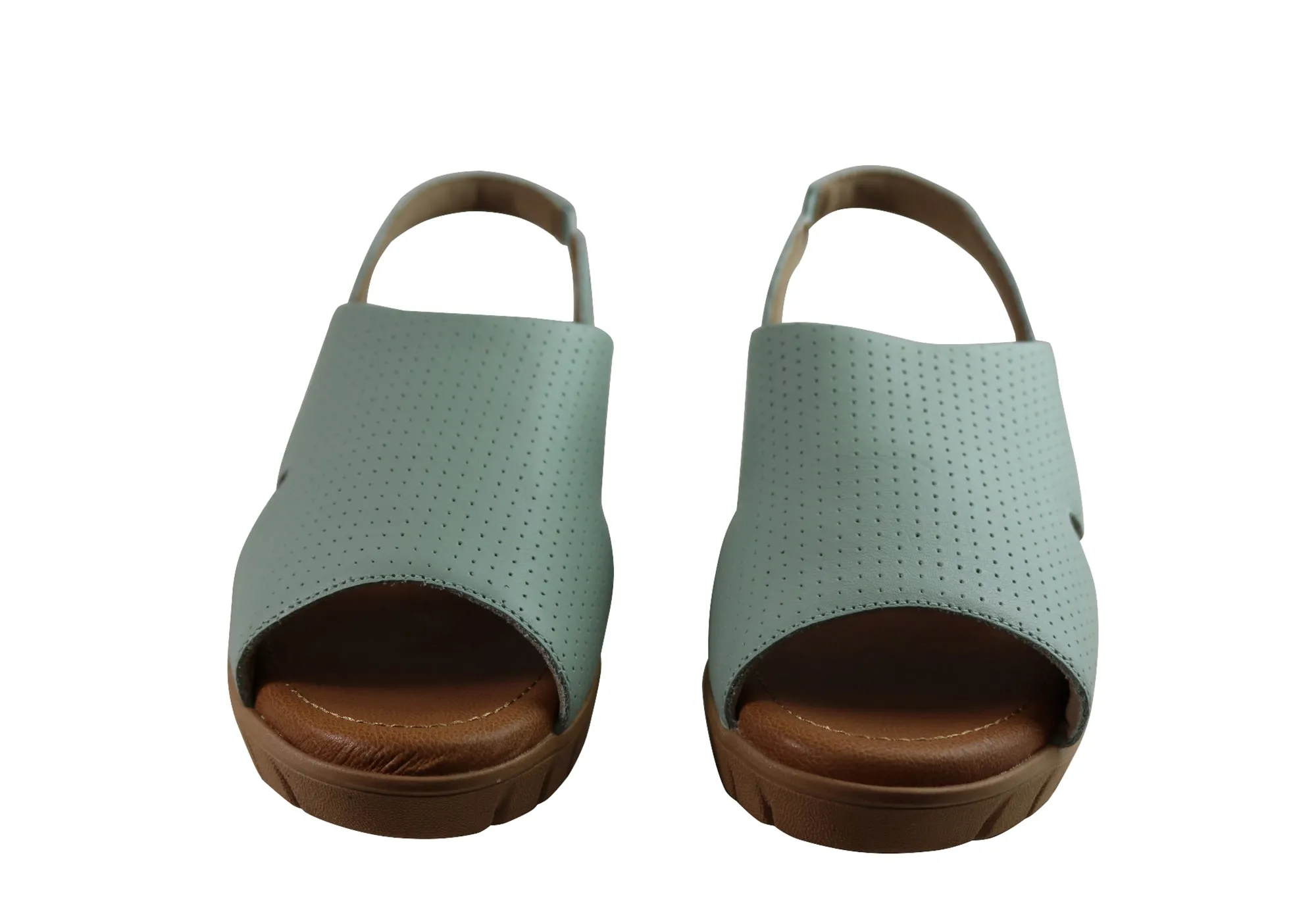 Usaflex Laken Damen Bequeme Ledersandalen Hergestellt In Brasilien Usaflex Schuhe