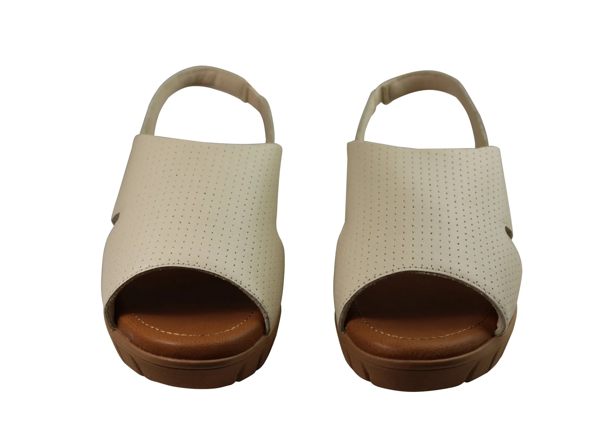 Usaflex Laken Damen Bequeme Ledersandalen Hergestellt In Brasilien Usaflex Schuhe