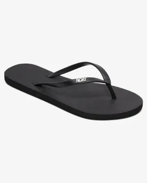 Viva IV Flip-Flops in Schwarz Glatt