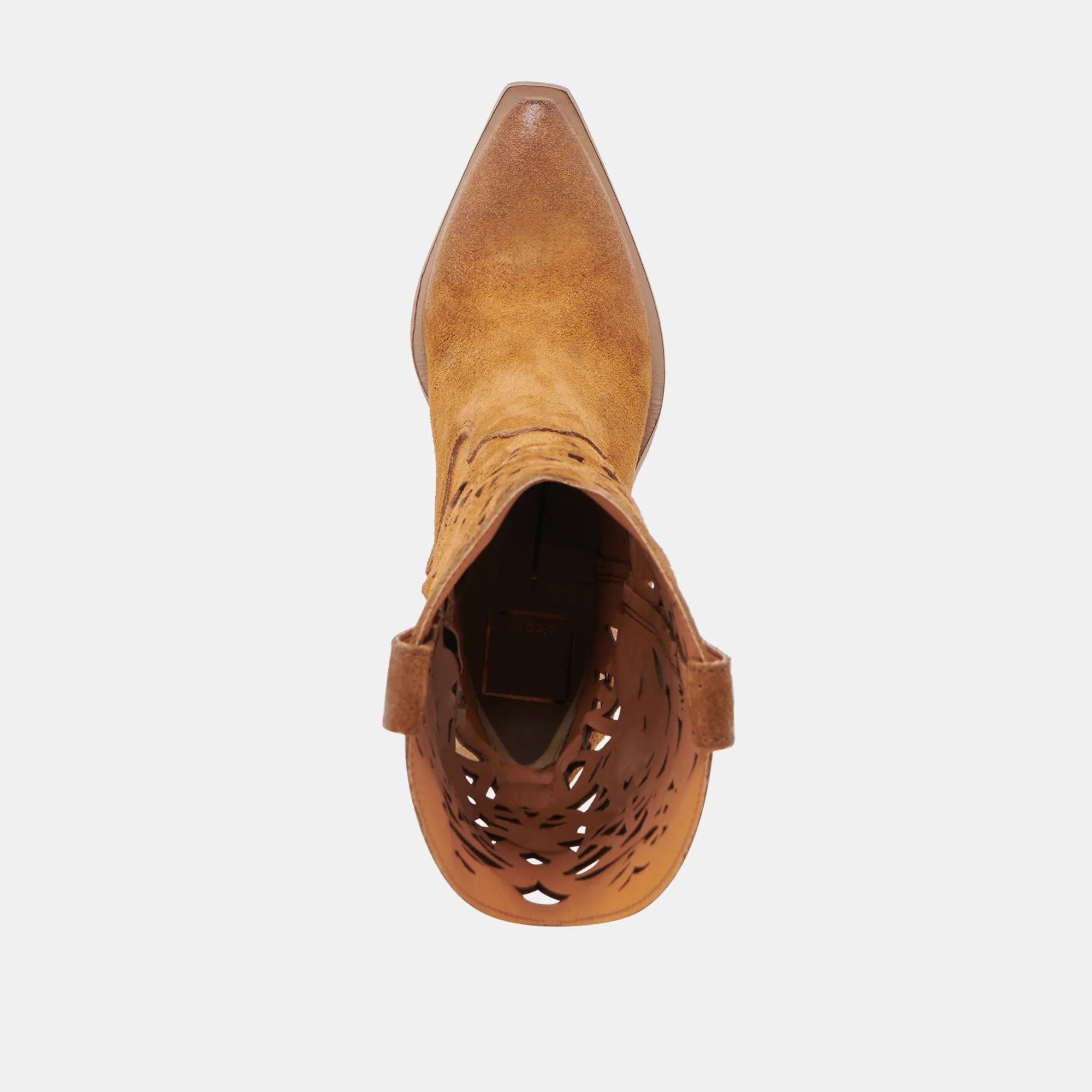 WAYLAN STIEFEL KASTANIENBRAUNES WILDLEDER